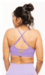 Streets Purple Sports Bra